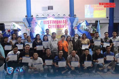 TESTIMONIAL CEREMONY .